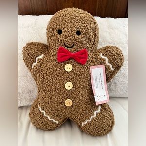 Gingerbread Christmas Pillow